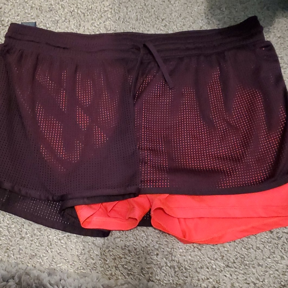 Pink and Purple Athletic Shorts